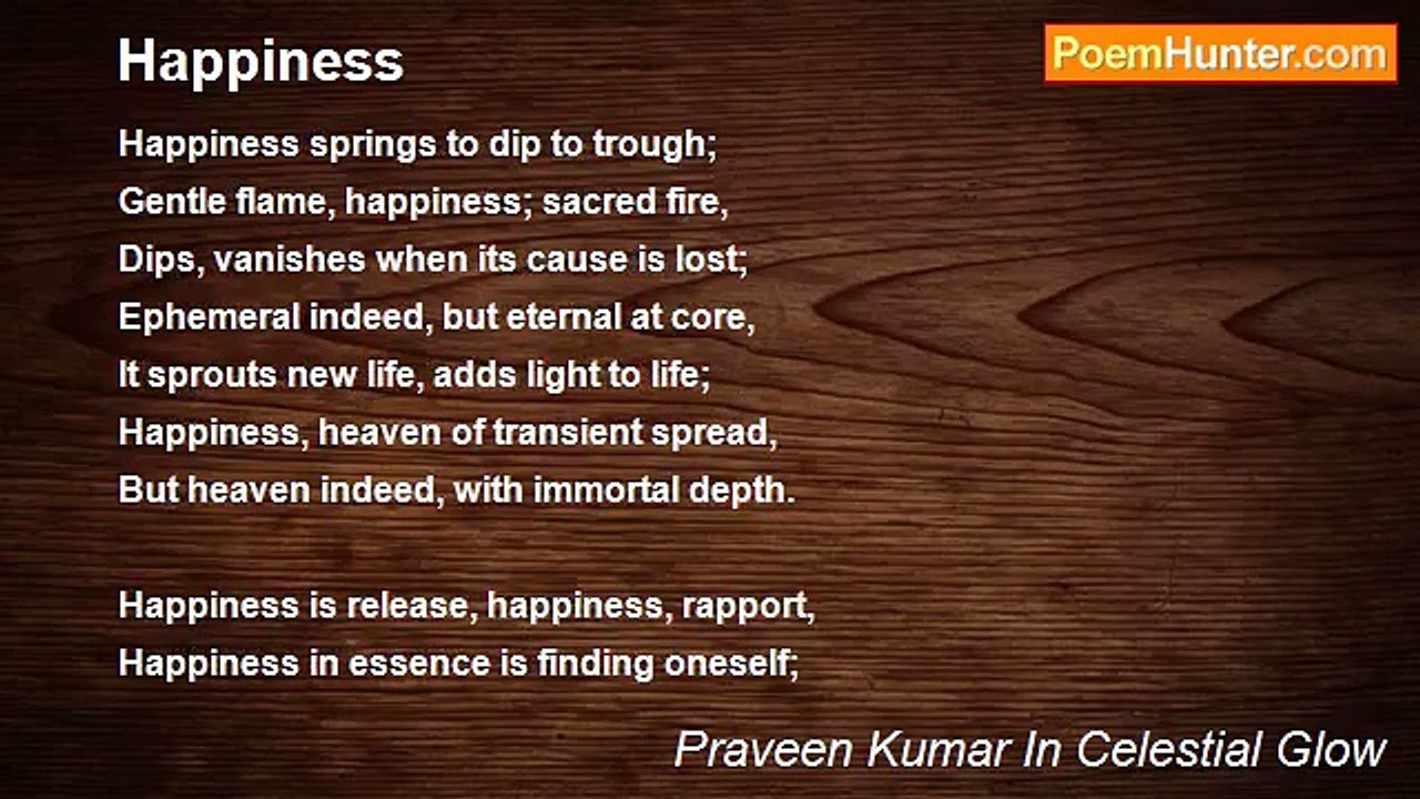 Praveen Kumar In Celestial Glow - Happiness