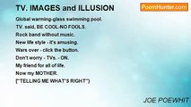 JOE POEWHIT - TV. IMAGES and ILLUSION