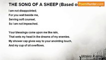 Moses Kainwo - THE SONG OF A SHEEP (Based on Psalm 23)