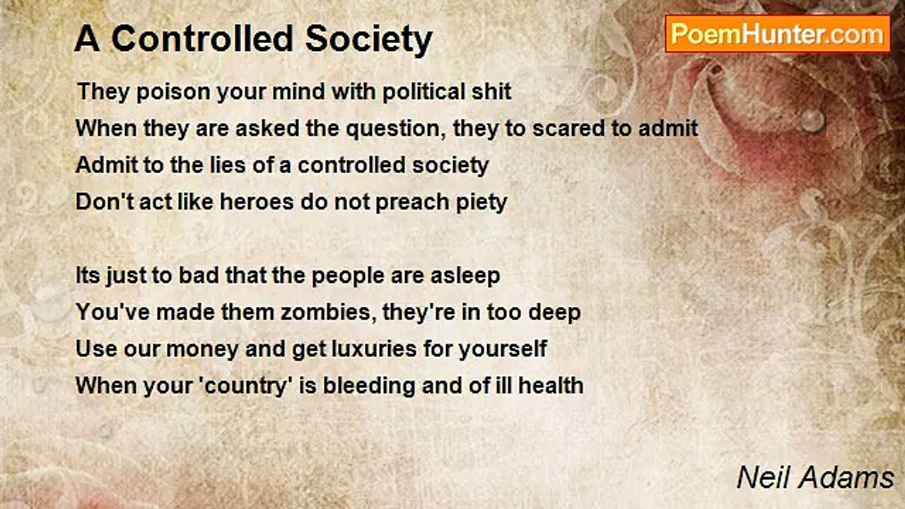 Neil Adams - A Controlled Society