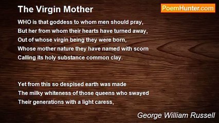George William Russell - The Virgin Mother