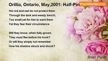 Brian Purdy - Orillia, Ontario, May,2001: Half-Pint Perch