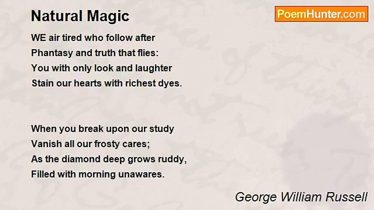 George William Russell - Natural Magic