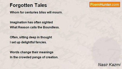 Nasir Kazmi - Forgotten Tales