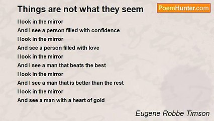 Eugene Robbe Timson - Things are not what they seem