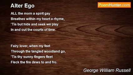 George William Russell - Alter Ego