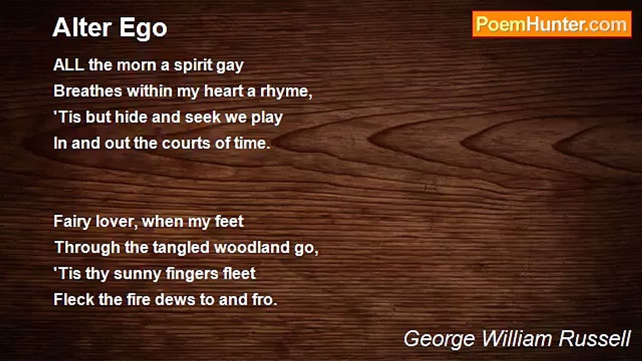 George William Russell - Alter Ego