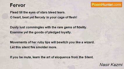 Nasir Kazmi - Fervor