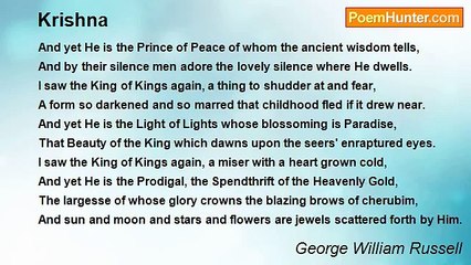 George William Russell - Krishna
