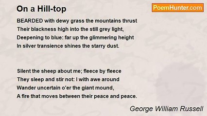 George William Russell - On a Hill-top