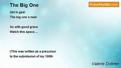 Valerie Dohren - The Big One