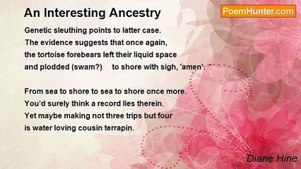 Diane Hine - An Interesting Ancestry
