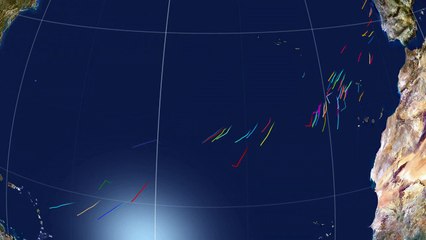 Route du Rhum 2014 - CARTOGRAPHIE 3D - JOUR 8