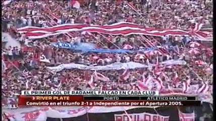 El Primer Gol de Falcao en cada Club