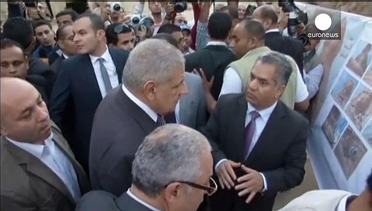 Vorplatz der sphinx von gizeh bald für touristen offen