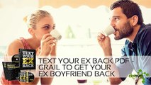 DatSyn News - Text your Ex Back PDF - Grail to Get your Ex Boyfriend Back