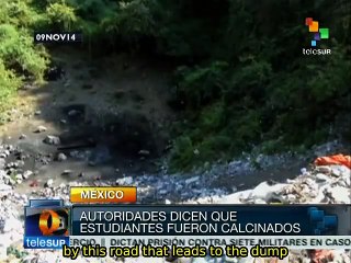 Ayotizinapa students allegedly died in this Cocula garbage dump