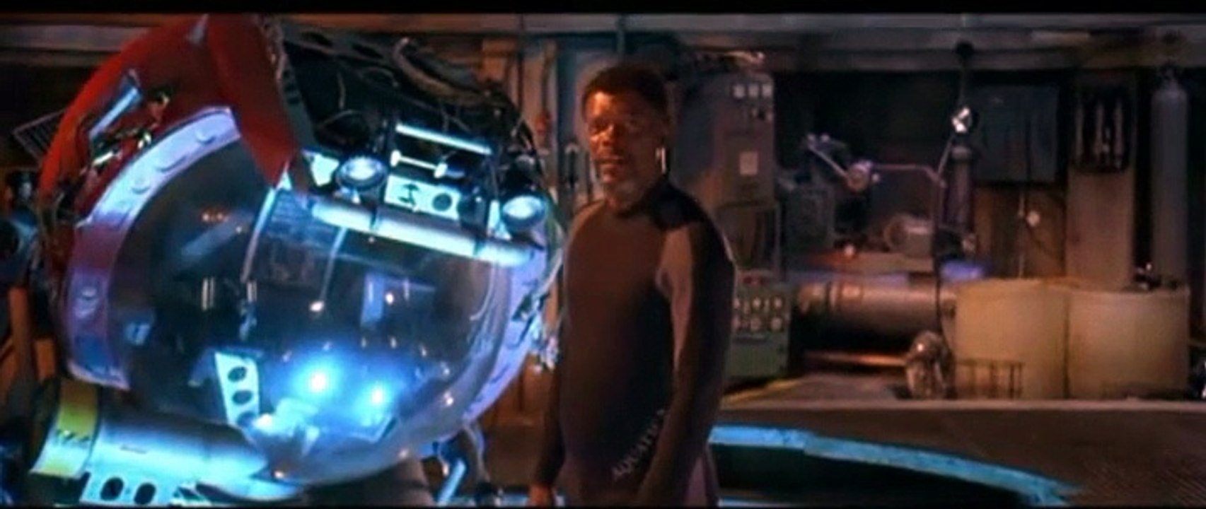Samuel Jackson in "Deep Blue Sea" best scene