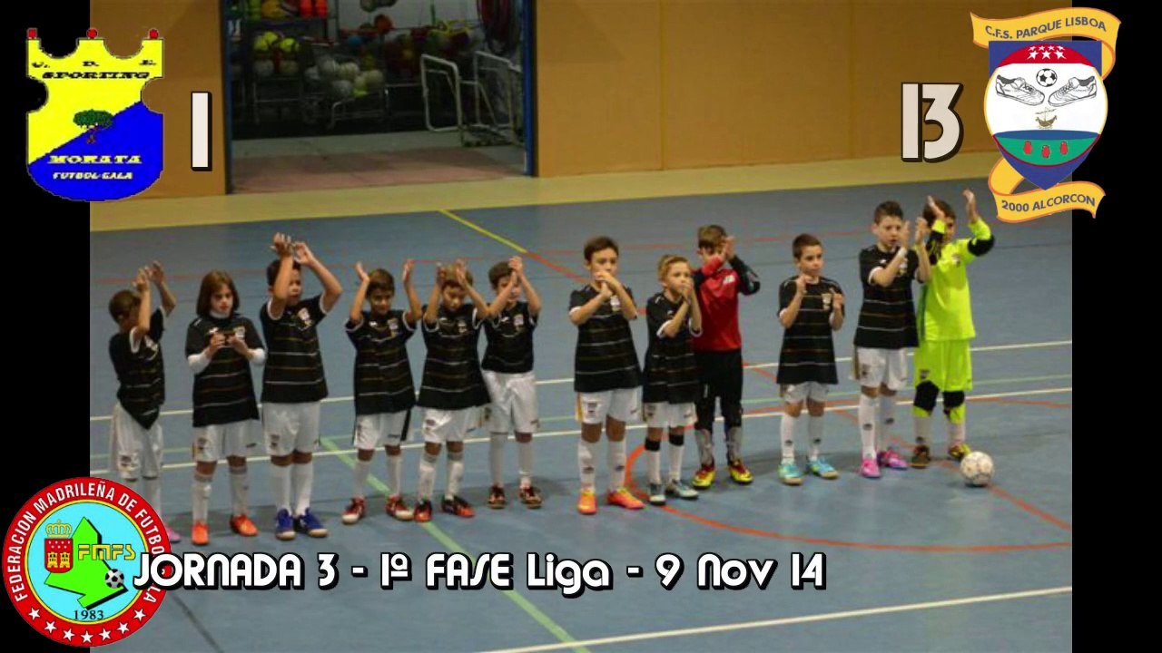 Jornada 3 - C.F.S Parque Lisboa 2000 Alcorcón Benjamín A VS Sporting Morata - 2014/15