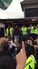 Go Nawaz Go  &  Go Bilawal Go ( in London with Eggs and Tomato)