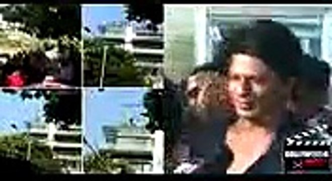Shahrukh Khan Shoots For Movie FAN In His Bunglow Mannat _ LEAKED BY z3 video vines