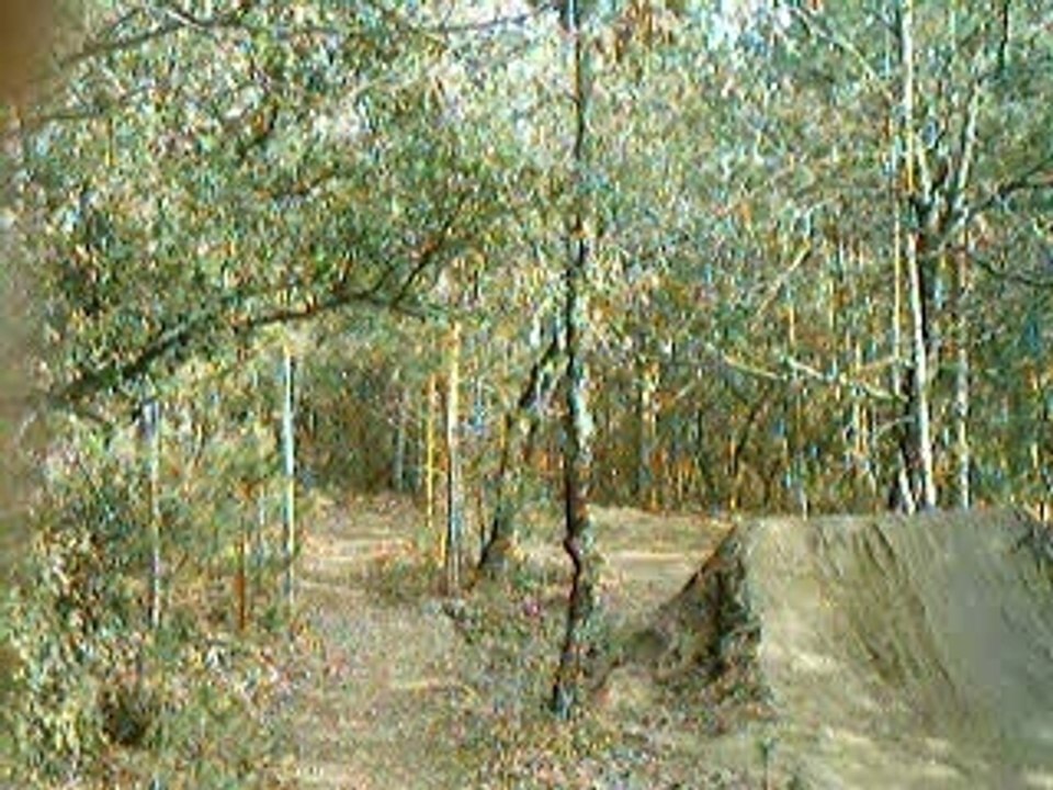 Anthony et clems ds un trail