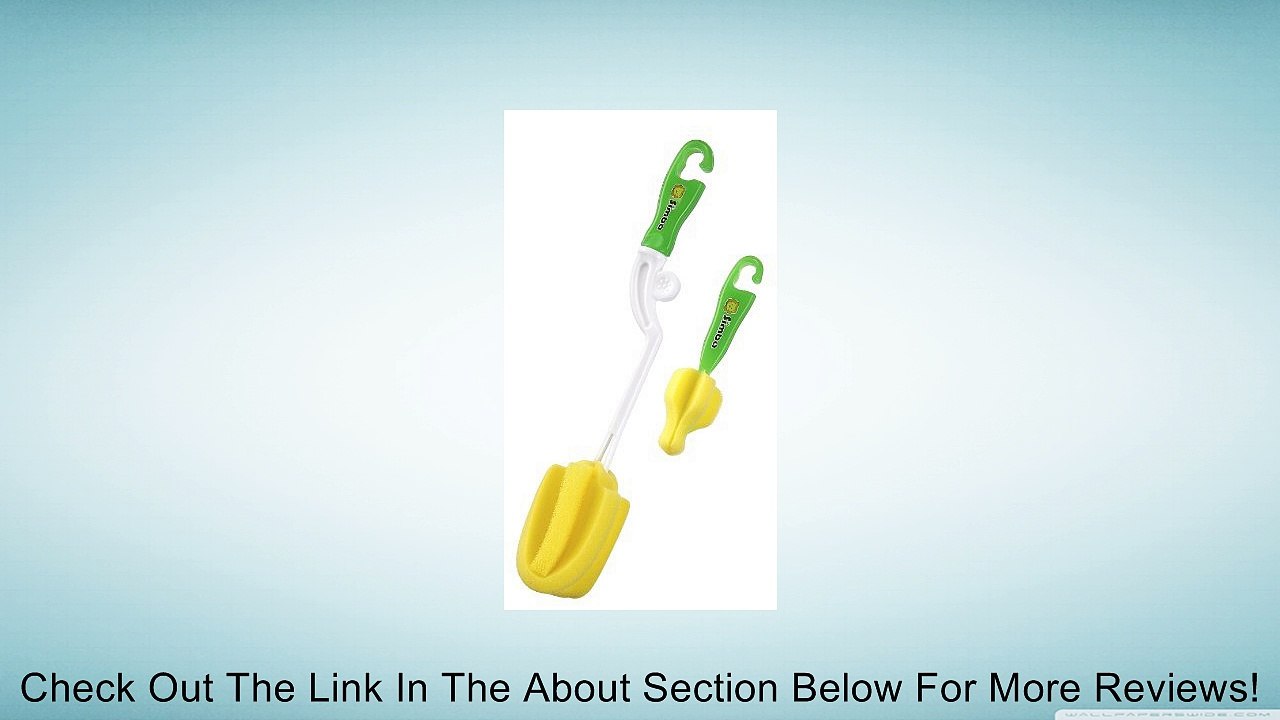 Simba Rotary Sponge Bottle Brush w/ Nipple Brush Review