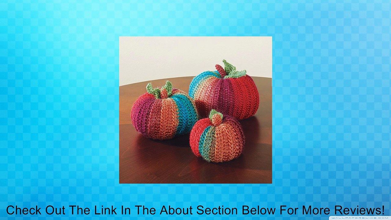 Trio of Pumpkins Crochet Kit Review