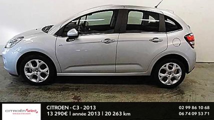 Annonce Occasion CITROëN C3 II HDi 70 Exclusive 2013