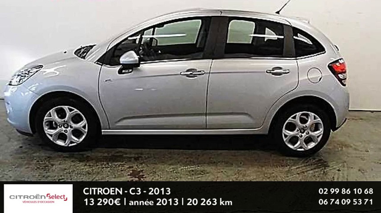 Annonce Occasion CITROëN C3 II HDi 70 Exclusive 2013