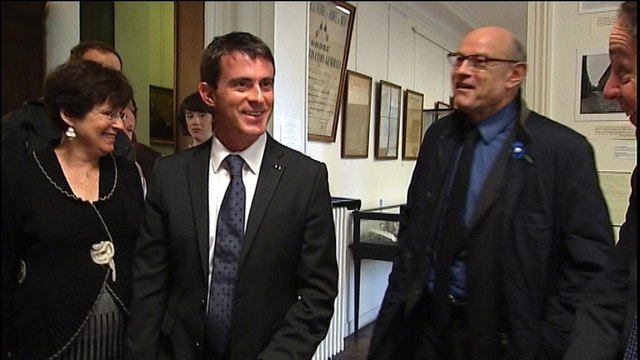 Valls au musée Clémenceau: on pouvait être heureux sans être président de la République