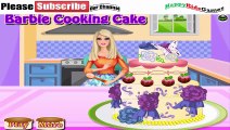Barbie Games - BARBIE COOKING CAKE FOR FRIENDS - Play Free Barbie Girls Games Online