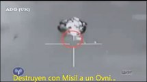ufo destroyed by missil 2015