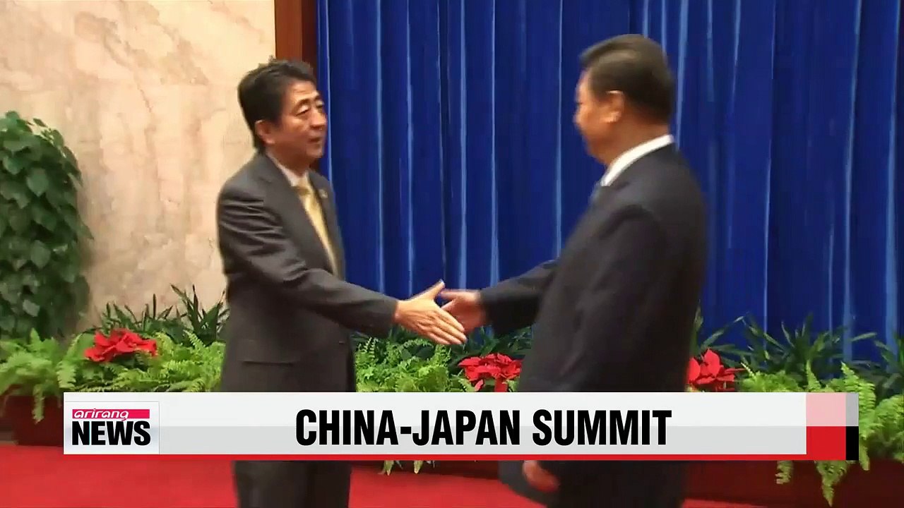 Leaders of China, Japan hold ice-breaking summit