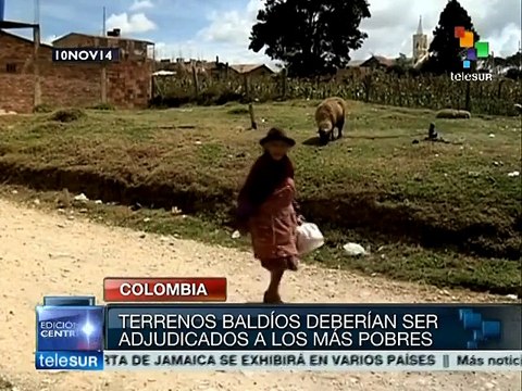 Campesinos rechazan Ley de Terrenos Baldíos de Colombia