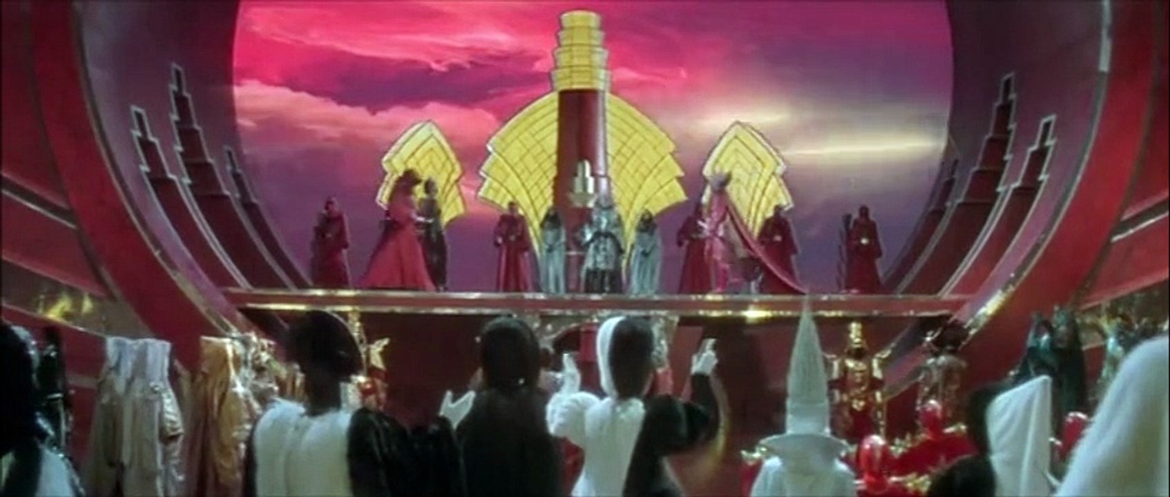 Imperator Ming schwört bei Hochzeit mit Dale Arden ( Flash Gordon )