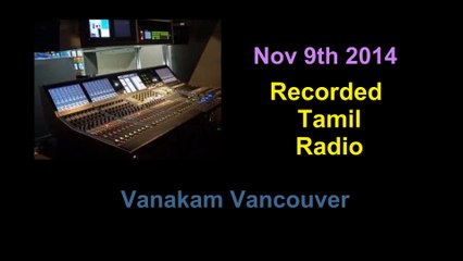Vanakam Vancouver 2014-11-09