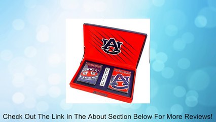 Auburn Tigers Boxed Playing Card Set Review