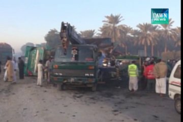 At least 50 killed in accident near Sukkur