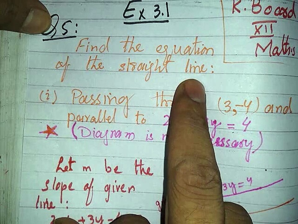 maths XII Ex3.1 Q5(i)