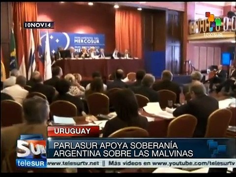 Parlasur apoya soberanía argentina sobre las Malvinas