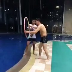 Wow    Amazing Swimming Pool Prank