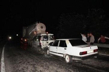 Yola Düşen Tünel Kalıbı Kazaya Sebebiyet Verdi