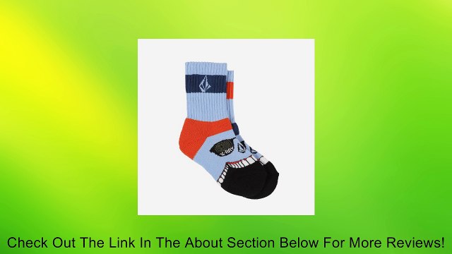 Volcom - Kids Strange Puppet Socks, Size: O/S, Color: Lime Review