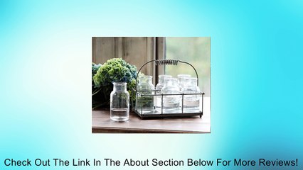 Antique Style Wire Caddy with Milk Bottles Review