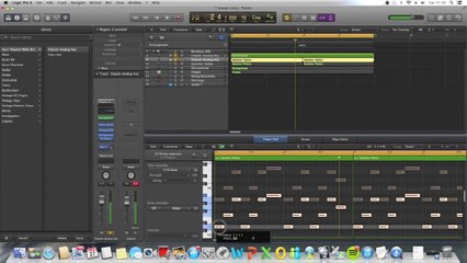 MAKING A TRAPHIP HOP BEAT IN LOGIC PRO X USING STOCK SOUNDS