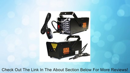 EMB - EB850FGM - 850W High Performance Power Fog machine Review