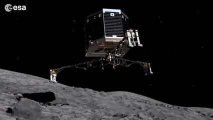 VIDEO - La formidable odyssée Philae le petit robot de la sonde Rosetta