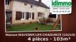 A vendre - maison - MAISONS LES CHAOURCE (10210) - 4 pièces - 103m²