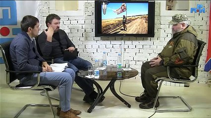 Ополченец Новороссии "Прапор" в студии АРИ ТВ ч.2